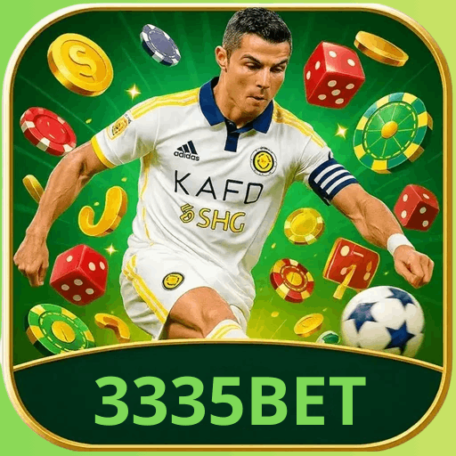 Imagem promocional da 3335BET mostrando a plataforma e suas vantagens
